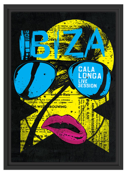 Pixxprint Ibiza black