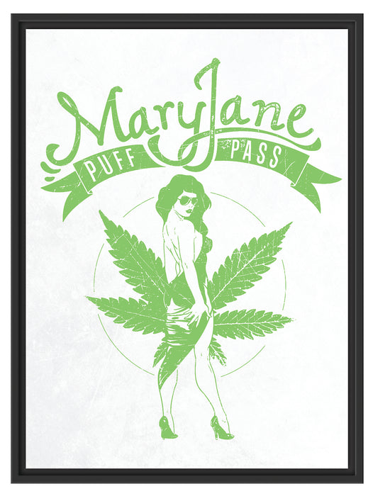 Mary Jane light Schattenfugenrahmen 80x60