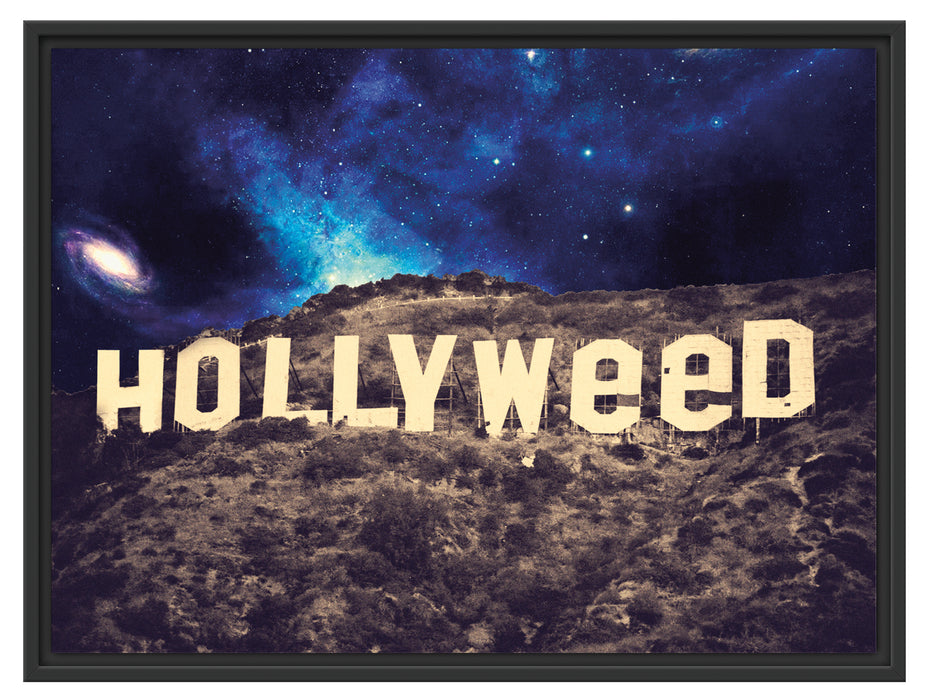 Hollyweed Schattenfugenrahmen 80x60