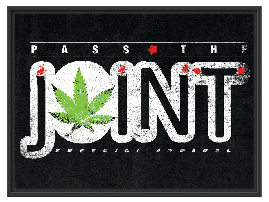 Pixxprint Pass the joint Black