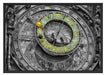 atronomische Uhr in Prag Schattenfugenrahmen 100x70