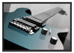 E-Gitarre Schattenfugenrahmen 100x70