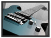 E-Gitarre Schattenfugenrahmen 80x60