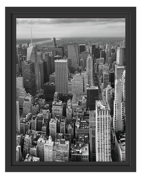 New York Skyline Schattenfugenrahmen 38x30