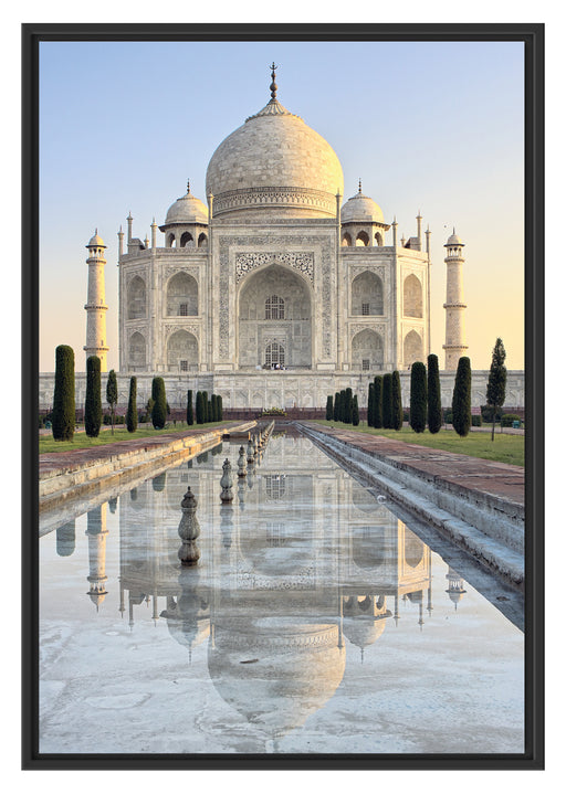 Taj Mahal Schattenfugenrahmen 100x70