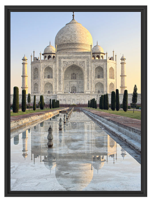 Taj Mahal Schattenfugenrahmen 80x60