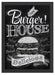 Burger House Schattenfugenrahmen 55x40