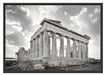 Akropolis in Athen Schattenfugenrahmen 100x70