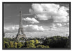 Riesiger Eiffelturm in Paris Schattenfugenrahmen 100x70