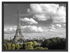 Riesiger Eiffelturm in Paris Schattenfugenrahmen 80x60