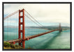 Golden Gate Bridge Schattenfugenrahmen 100x70