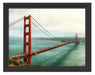 Golden Gate Bridge Schattenfugenrahmen 38x30