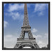 Eifelturm mit Himmel Paris Schattenfugenrahmen Quadratisch 70x70