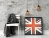 British Union Jack Quadratisch Schattenfugenrahmen Dekovorschlag