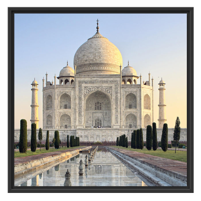 Taj Mahal Schattenfugenrahmen Quadratisch 70x70
