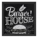 Burger House Schattenfugenrahmen Quadratisch 40x40
