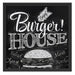 Burger House Schattenfugenrahmen Quadratisch 55x55