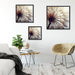 Schöne Pusteblume 1 Quadratisch Schattenfugenrahmen Wohnzimmer