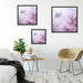 Schmetterling Kirschblüten Quadratisch Schattenfugenrahmen Wohnzimmer