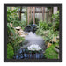 Zen Garten Japan Schattenfugenrahmen Quadratisch 40x40