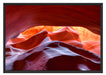 Antelope Canyon Arizona Schattenfugenrahmen 100x70