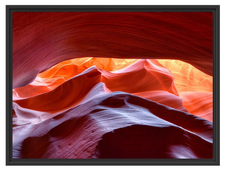 Antelope Canyon Arizona Schattenfugenrahmen 80x60