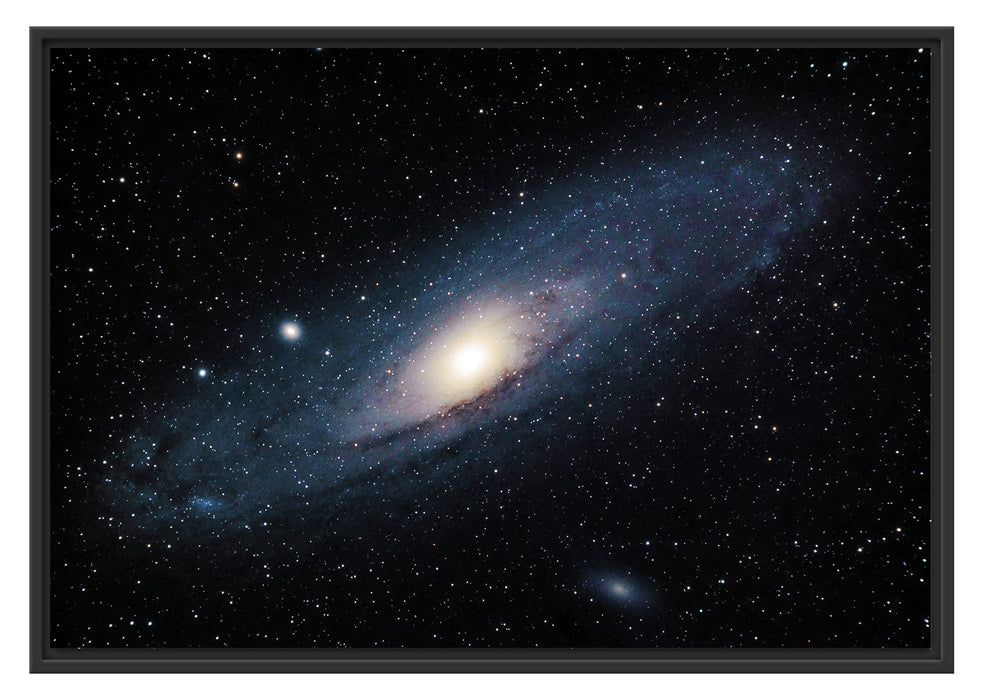 Pixxprint Sonnen im Weltall, im Schwebe-Effekt Bilderrahmen