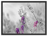 schöner Lavendel Schattenfugenrahmen 80x60