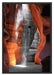 prächtiger Antelope Canyon Schattenfugenrahmen 100x70
