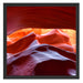 Antelope Canyon Arizona Schattenfugenrahmen Quadratisch 55x55