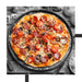 Pizza auf Pizzablech Schattenfugenrahmen Quadratisch 55x55