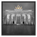 schönes Brandenburger Tor Schattenfugenrahmen Quadratisch 70x70