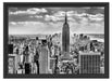 New York, Manhattan Schattenfugenrahmen 55x40