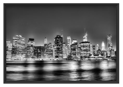 New York City Schattenfugenrahmen 100x70