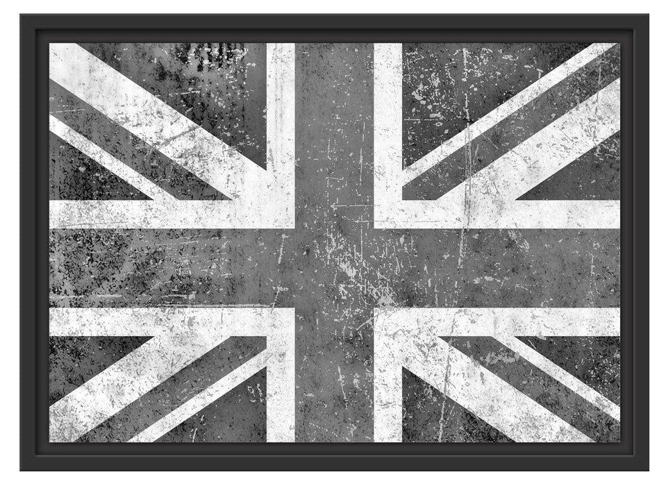 Union Jack Schattenfugenrahmen 55x40