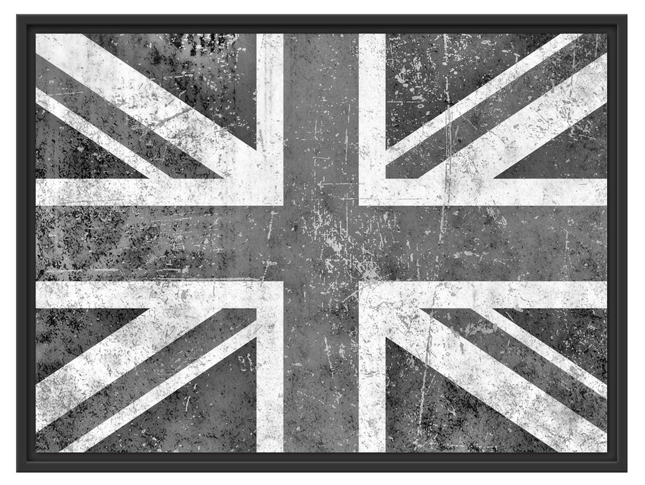 Union Jack Schattenfugenrahmen 80x60