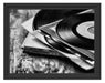 Mixtape, Schallplatte, DJ Schattenfugenrahmen 38x30