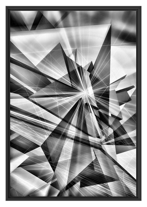 Pixxprint Abstrakt grünes Eis