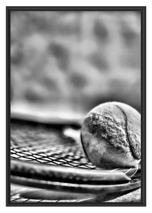 Pixxprint Tennischläger mit Bällen