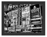 Programm des legendären Broadway's Schattenfugenrahmen 38x30