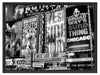 Programm des legendären Broadway's Schattenfugenrahmen 80x60