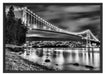 Lions Gate Bridge Vancouver Schattenfugenrahmen 100x70