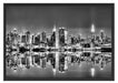 Manhattan Skyline Schattenfugenrahmen 100x70