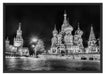 Basilius Kathedrale in Moskau Schattenfugenrahmen 100x70