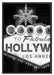 Hollywood Ortseingangsschild Schattenfugenrahmen 100x70