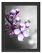 Blüten des Kirschbaumes Schattenfugenrahmen 38x30