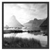 Milford Sound Neuseeland Schattenfugenrahmen Quadratisch 70x70