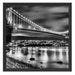 Lions Gate Bridge Vancouver Schattenfugenrahmen Quadratisch 55x55