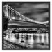 Lions Gate Bridge Vancouver Schattenfugenrahmen Quadratisch 70x70