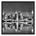 Manhattan Skyline Schattenfugenrahmen Quadratisch 70x70